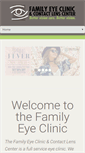 Mobile Screenshot of familyeyeclinic.com